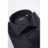 Baldinini Trend Black Cotton Shirt